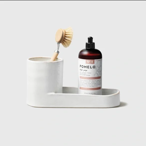 Hearth & Hand Stoneware Kitchen Sink Caddy - Picture 2 of 16